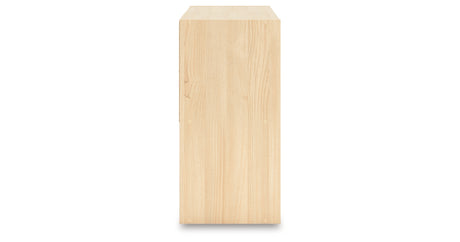 Piperton Tan Four Cube Organizer from Ashley Furniture - Luna Furniture