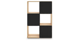 Piperton Tan Six Cube Organizer from Ashley Furniture - Luna Furniture
