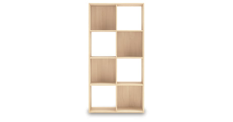 Piperton Tan Eight Cube Organizer from Ashley - Luna Furniture