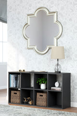 Langdrew Black Eight Cube Organizer from Ashley - Luna Furniture