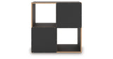 Piperton Charcoal Four Cube Organizer from Ashley - Luna Furniture
