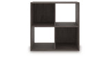 Piperton Charcoal Four Cube Organizer from Ashley - Luna Furniture