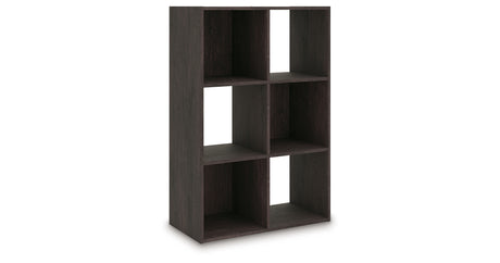 Piperton Charcoal Six Cube Organizer from Ashley - Luna Furniture
