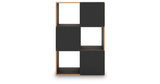 Piperton Charcoal Six Cube Organizer from Ashley - Luna Furniture
