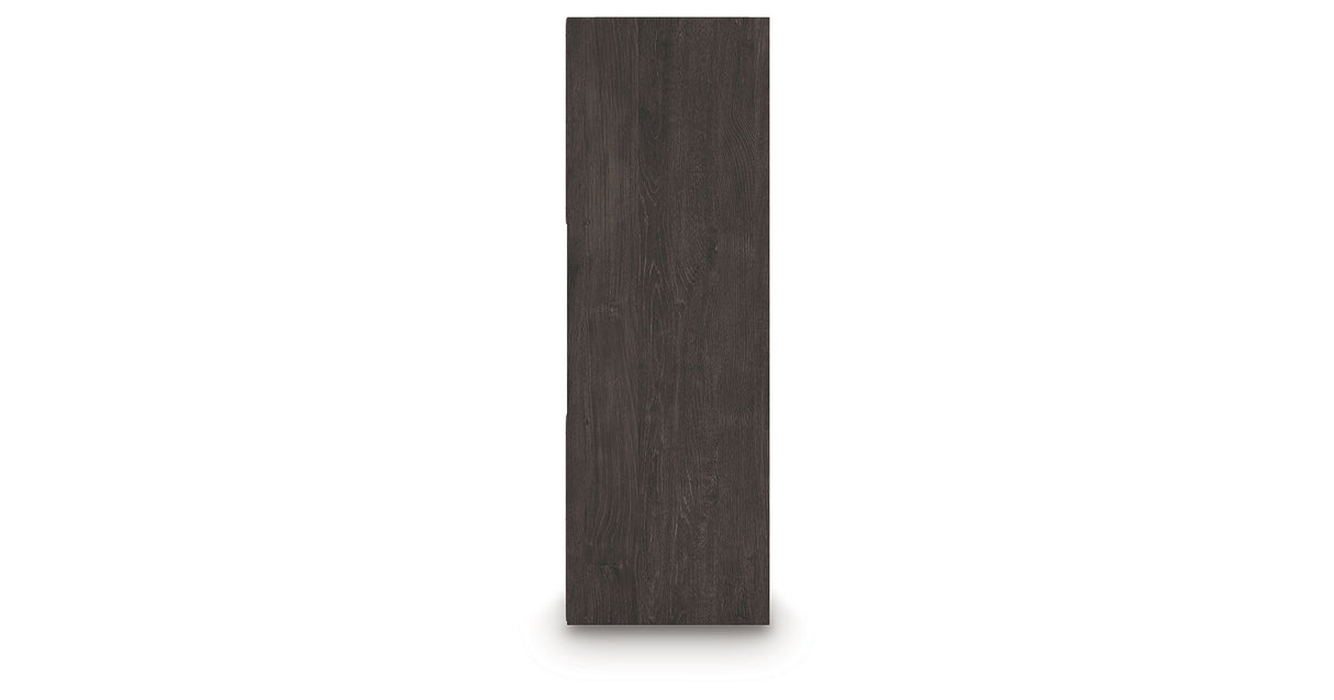 Piperton Charcoal Nine Cube Organizer from Ashley - Luna Furniture