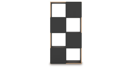 Piperton Charcoal Eight Cube Organizer from Ashley Furniture - Luna Furniture