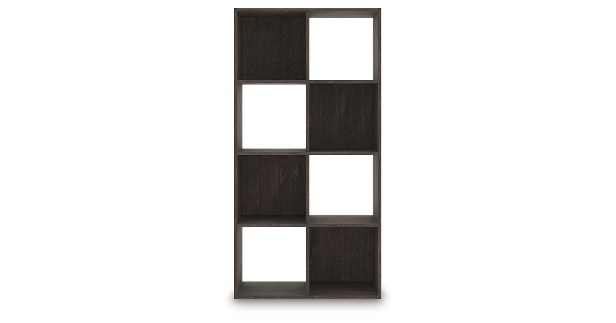 Piperton Charcoal Eight Cube Organizer from Ashley - Luna Furniture