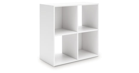 Onita White Four Cube Organizer from Ashley - Luna Furniture