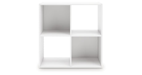 Onita White Four Cube Organizer from Ashley - Luna Furniture