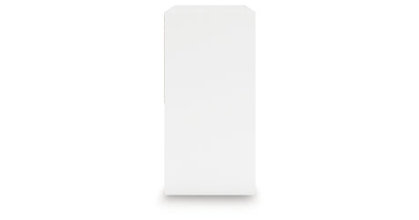 Onita White Four Cube Organizer from Ashley - Luna Furniture