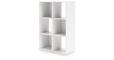 Onita White Six Cube Organizer from Ashley - Luna Furniture