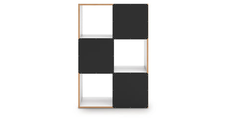 Onita White Six Cube Organizer from Ashley - Luna Furniture
