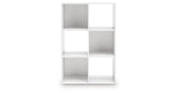 Onita White Six Cube Organizer from Ashley - Luna Furniture