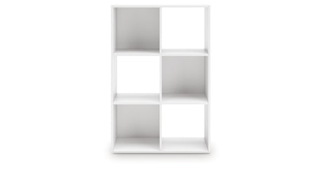 Onita White Six Cube Organizer from Ashley - Luna Furniture