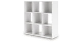 Onita White Nine Cube Organizer from Ashley - Luna Furniture