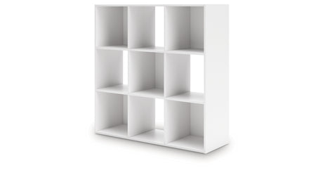Onita White Nine Cube Organizer from Ashley - Luna Furniture