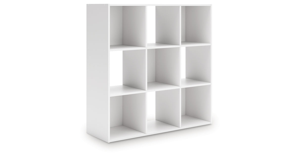 Onita White Nine Cube Organizer from Ashley - Luna Furniture