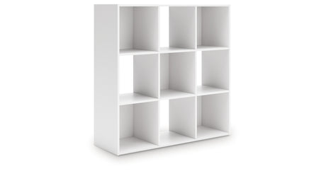Onita White Nine Cube Organizer from Ashley - Luna Furniture