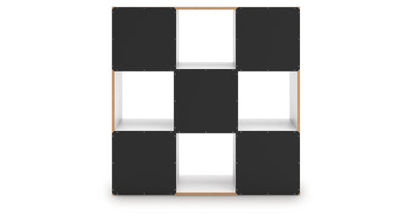 Onita White Nine Cube Organizer from Ashley - Luna Furniture