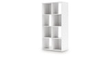 Onita White Eight Cube Organizer from Ashley - Luna Furniture