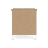 Kerisden White/Brown Nightstand from Ashley - Luna Furniture