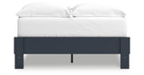 Simmenfort Full Platform Bed with Dresser and 2 Nightstands in Navy Blue from Ashley - Luna Furniture