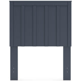 Simmenfort Navy Blue Twin Platform Bed from Ashley - Luna Furniture
