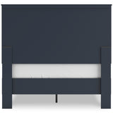 Simmenfort Navy Blue Full Platform Bed from Ashley - Luna Furniture