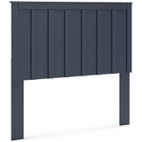 Simmenfort Navy Blue Full Platform Bed from Ashley - Luna Furniture