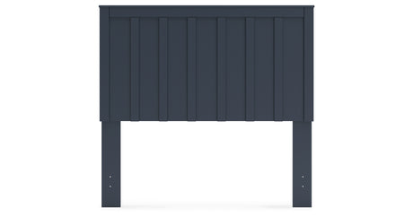 Simmenfort Full Panel Headboard with Dresser in Navy Blue from Ashley - Luna Furniture