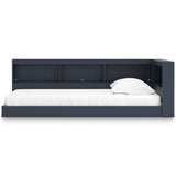 Simmenfort Navy Blue Youth Bookcase Corner Storage Bedroom Set from Ashley - Luna Furniture