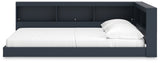 Simmenfort Navy Blue Full Bookcase Corner Storage Bed from Ashley - Luna Furniture