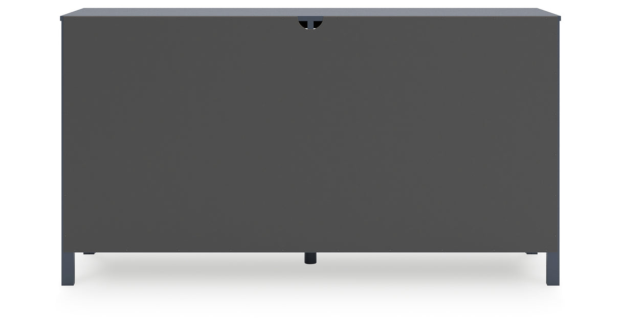 Simmenfort Full Panel Headboard with Dresser in Navy Blue from Ashley - Luna Furniture