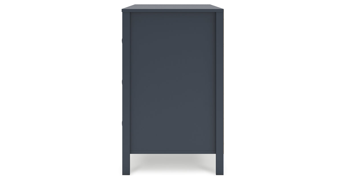Simmenfort Navy Blue Dresser from Ashley - Luna Furniture