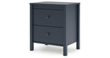 Simmenfort Full Platform Bed with Dresser, Chest and 2 Nightstands in Navy Blue from Ashley - Luna Furniture