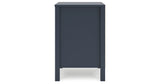 Simmenfort Navy Blue Nightstand from Ashley - Luna Furniture
