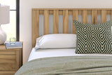Bermacy Light Brown Full Slat Platform Bed from Ashley - Luna Furniture