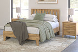 Bermacy Light Brown Full Slat Platform Bed from Ashley - Luna Furniture