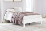 Hallityn White Youth Platform Base Bedroom Set from Ashley - Luna Furniture