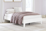 Hallityn White Youth Platform Base Bedroom Set from Ashley - Luna Furniture