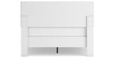Hallityn Full Panel Headboard with Dresser in White from Ashley - Luna Furniture