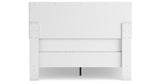 Hallityn Full Panel Platform Bed with Dresser, Chest and 2 Nightstands in White from Ashley Furniture - Luna Furniture