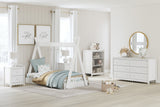 Hallityn White Youth Tent Bedroom Set from Ashley - Luna Furniture