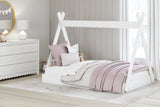 Hallityn White Full Tent Bed from Ashley - Luna Furniture