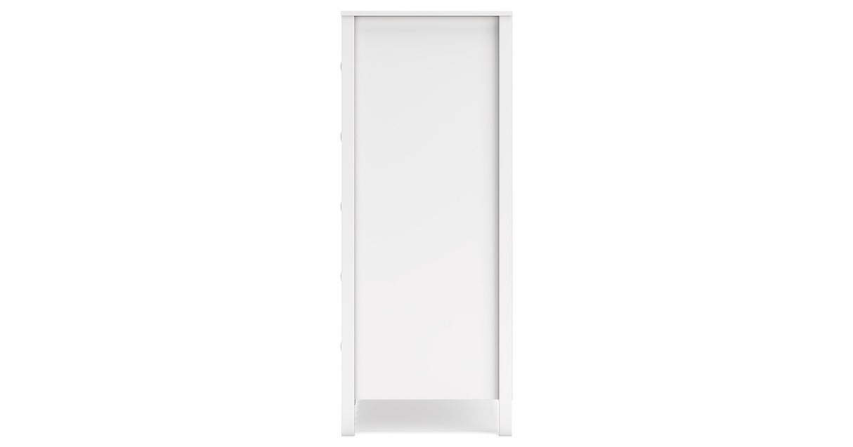 Hallityn White Chest of Drawers from Ashley Furniture - Luna Furniture