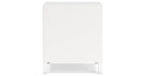 Hallityn Full Panel Headboard with Dresser and 2 Nightstands in White from Ashley Furniture - Luna Furniture