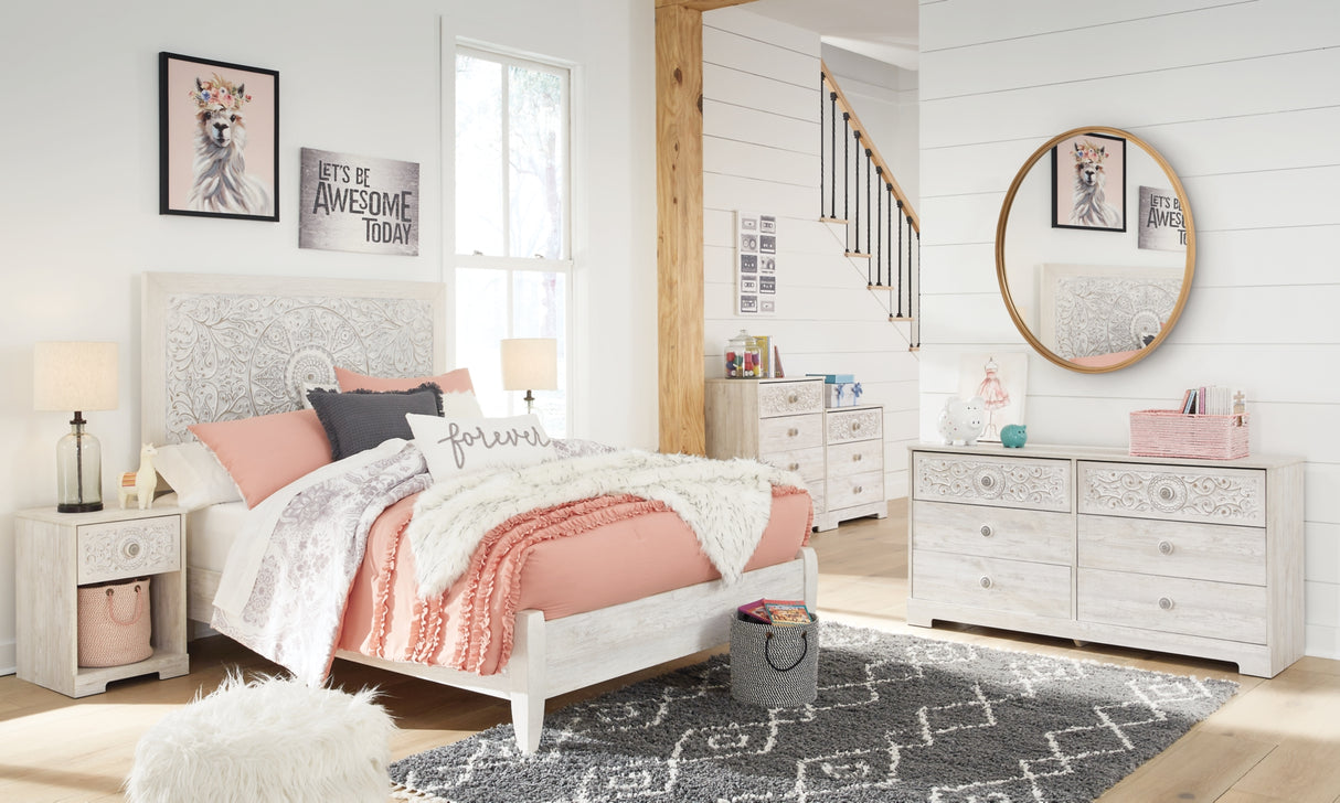 Paxberry Whitewash Dresser from Ashley - Luna Furniture