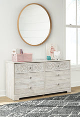 Paxberry Whitewash Dresser from Ashley - Luna Furniture