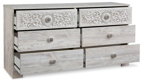 Paxberry Whitewash Dresser from Ashley - Luna Furniture
