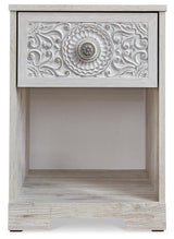 Paxberry Whitewash Nightstand from Ashley - Luna Furniture